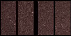 Una vista de un pequeña parte del campo de visión de Kepler