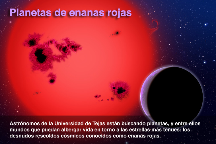 Planetas de enanas rojas