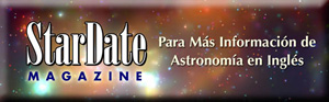 Para más información de astronomía en Inglés